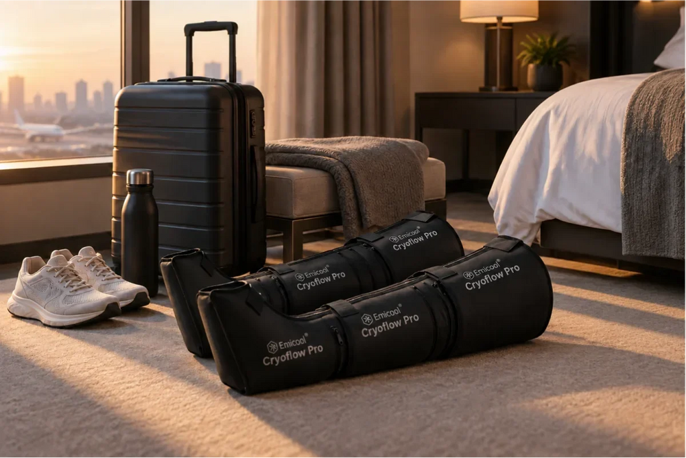 Compression Boots After Travel: When They Fit After Flights, Road Trips, and Long Days on Your Feet-EMICOOL
