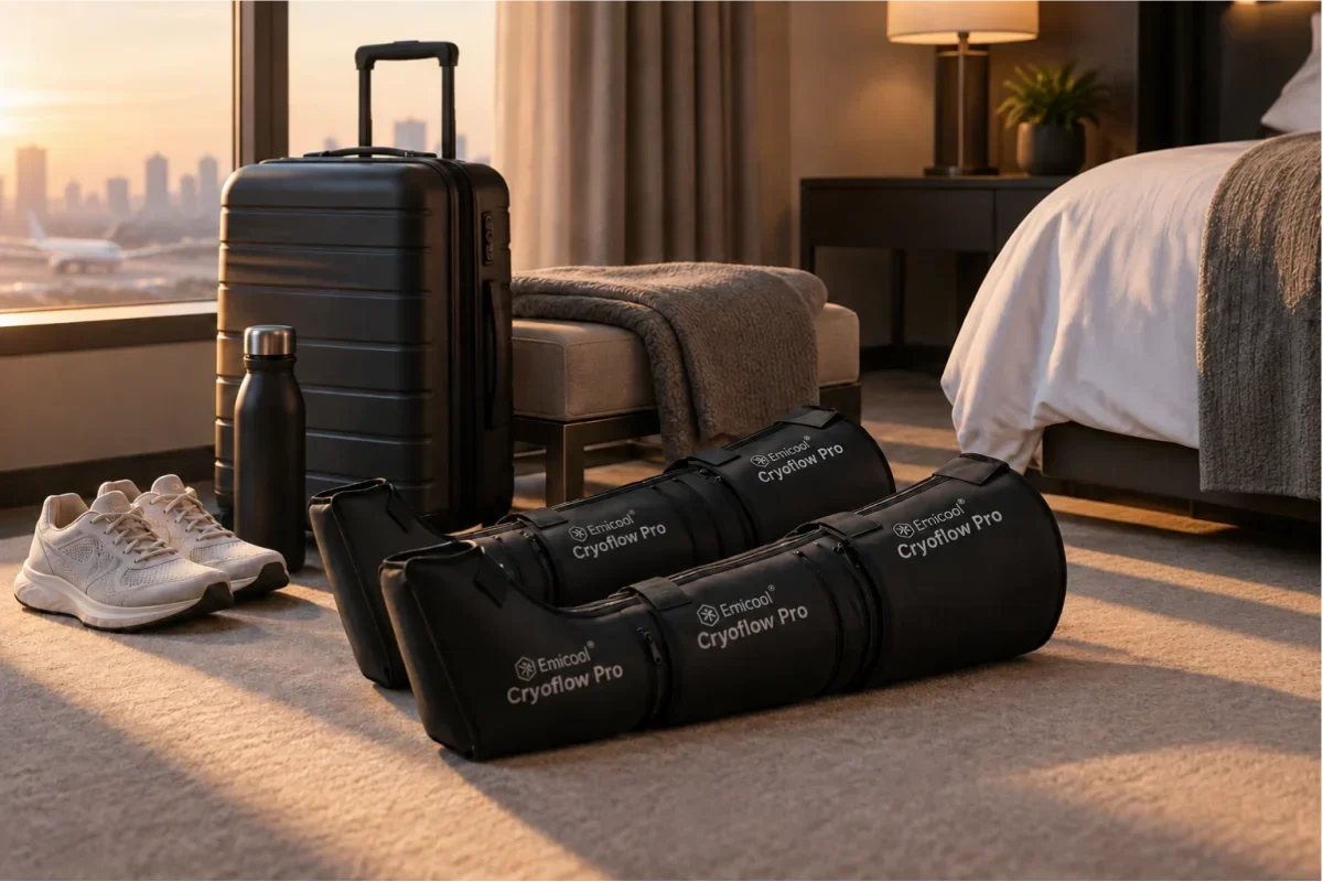 Compression Boots After Travel: When They Fit After Flights, Road Trips, and Long Days on Your Feet-EMICOOL