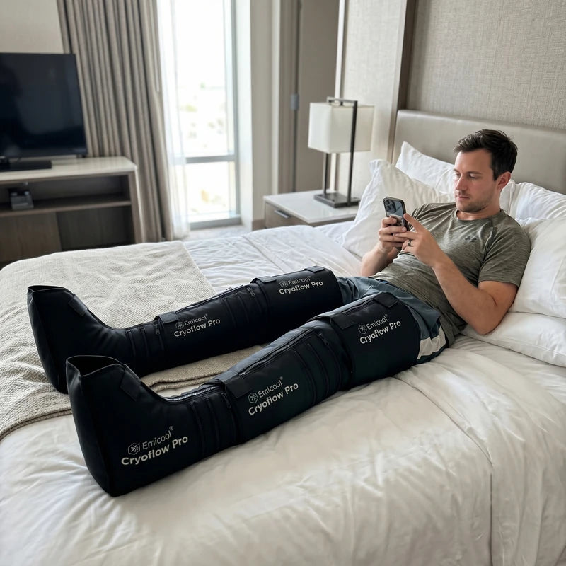 Home-M010_Man_Using_Leg_Recovery_Compression_Boots_on_Bed_-Pages-EMICOOL